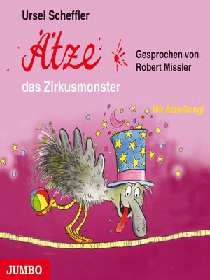 cover image of Ätze, das Zirkusmonster